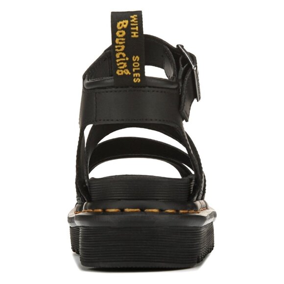Dr. Martens Women's Blaire Platform Gladiator Sandal in Black Size 9 - Picture 5 of 12